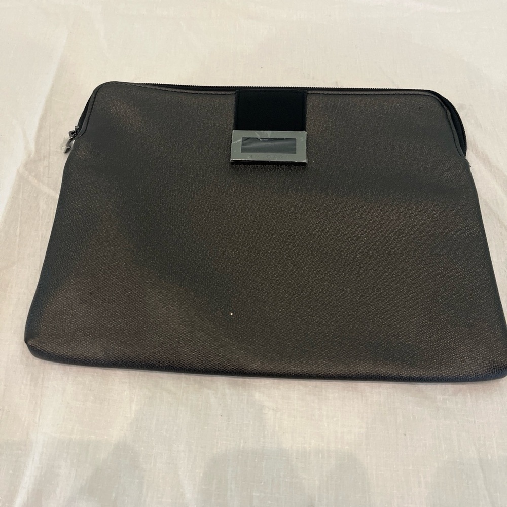 Bvlgari Black Makeup Bag. New